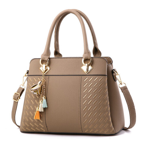 2025 Korean version of the spring and summer new women's bag simple handbag trend one-shoulder hand-held cross-body bag one piece of delivery - Image 5