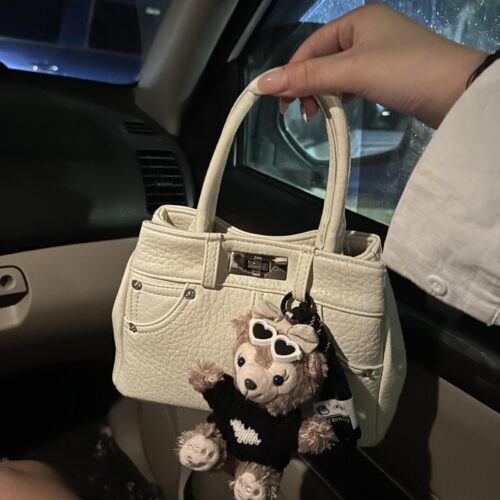 Cross-border high-end hand-held Kelly bag women's 2025 Korean version trendy fashion shoulder bag niche design casual women's bag - Image 2