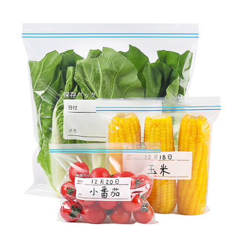 Sealed bag food-grade fresh-keeping bag self-sealing bag plastic-sealed thickened household freezer special multi-functional refrigerator storage bag - Image 5