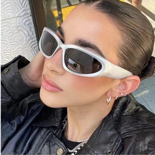 Sunglasses, men's driving, high-quality anti-ultraviolet anti-glare sunglasses, European and American steampunk sunglasses