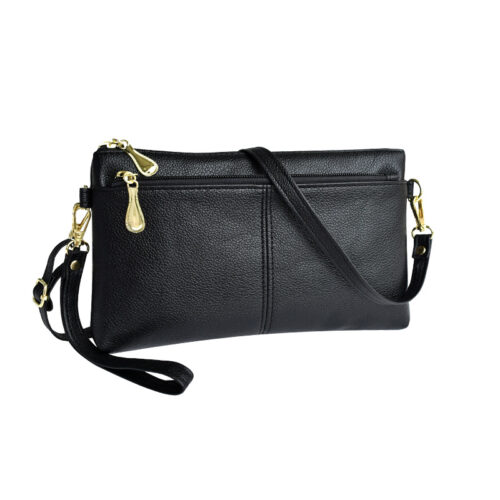 Temperament crossbody bag, women's bag, simple zipper, small square bag, fashion clutch, middle-aged and elderly small bag, shoulder bag - Image 5