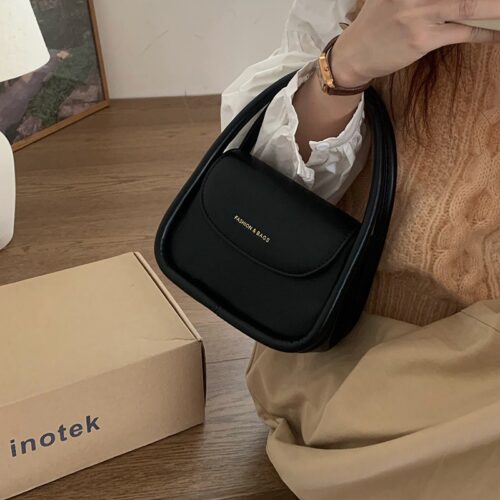 Versatile ins crossbody bag bag women's 2025 new fashion niche armpit bag handheld wedding bag red bag tide - Image 4