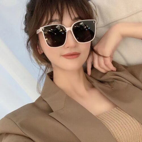 Women's big frame GM sunglasses, women's sunglasses, men's driving trend, ins, anti-ultraviolet Internet celebrity, the same glasses are versatile - Image 4