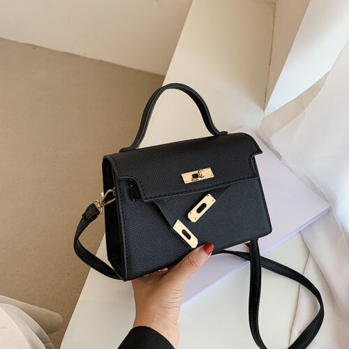 Spring New Bag Women's 2025 New Trendy Fashion Versatile Mini Crossbody Bag Internet Red Handbag Kelly Bag - Image 2